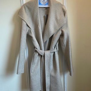 NWT Banana Republic Double Face Wrap Coat size XL
